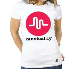 Ladies Half Sleeve T-shirt Musically