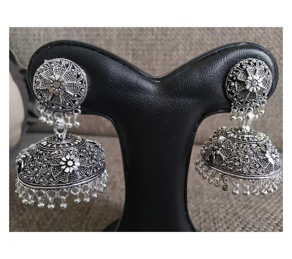 Silver Color Jhumka  For women -ND-23
