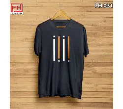FH031-Skrillex Mens Half Sleeve T-Shirt - Black