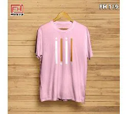 FH119-Skrillex Unisex Half Sleeve T-Shirt - Pink