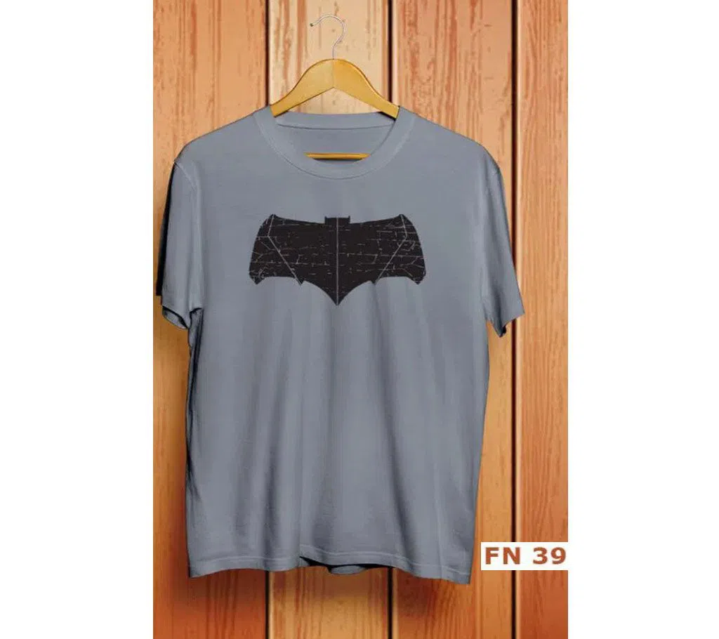 Batman Ash Mens Half Sleeve T-Shirt