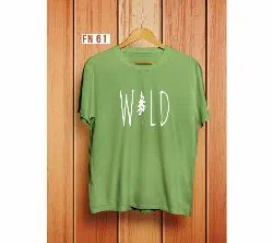 Wild Mens Half Sleeve T-Shirt