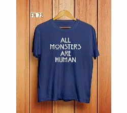 All Monsters Are Human Mens Half Sleeve T-Shirt