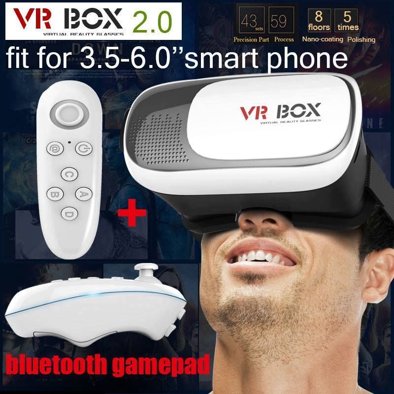 VR BOX Ver.2 ভার্চুয়াল রিয়েলিটি গ্লাস+গেম প্যাড বাংলাদেশ - 316212