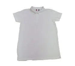 Export Orginal White Colour Polo Shirt For Boys
