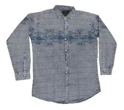 Cotton Long Sleeve Formal Shirt for Men ash
