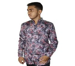 full sleeve cotton casual shirt for men