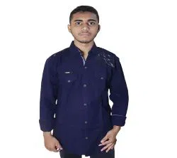 Full Sleeve Casual new Shirt for Mens- blue