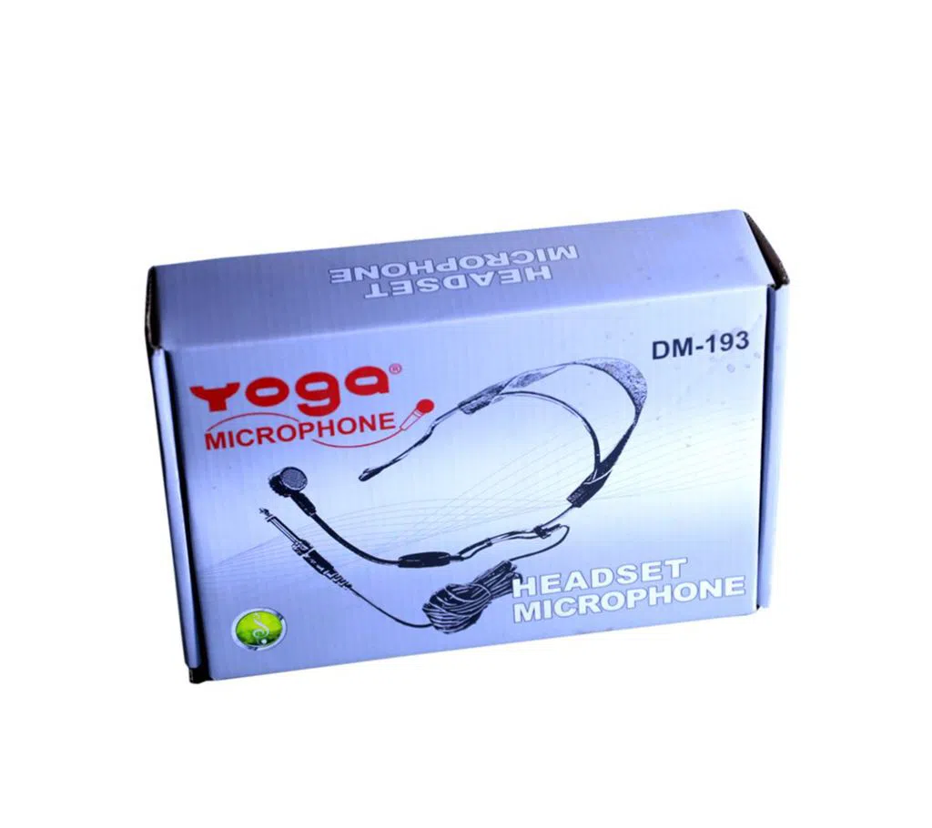 Yoga Mic Headset,Yoga Headset Headgear Microphone - Mic -Dm-193 Full Protection More Reliable Stylish Designe