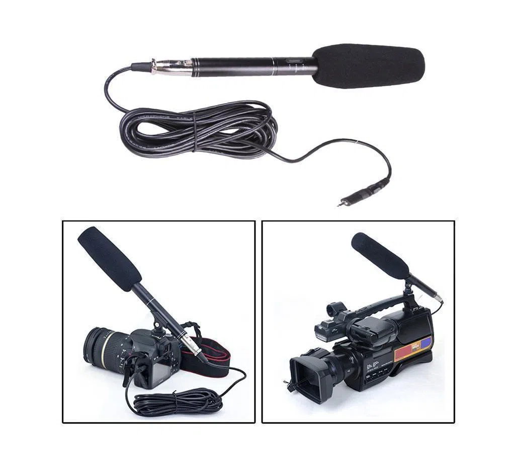 Panasonic EM - 2800A Boom Unidirectional Microphone for smartphone & DSLR or to PC to record voice and sound Quality High