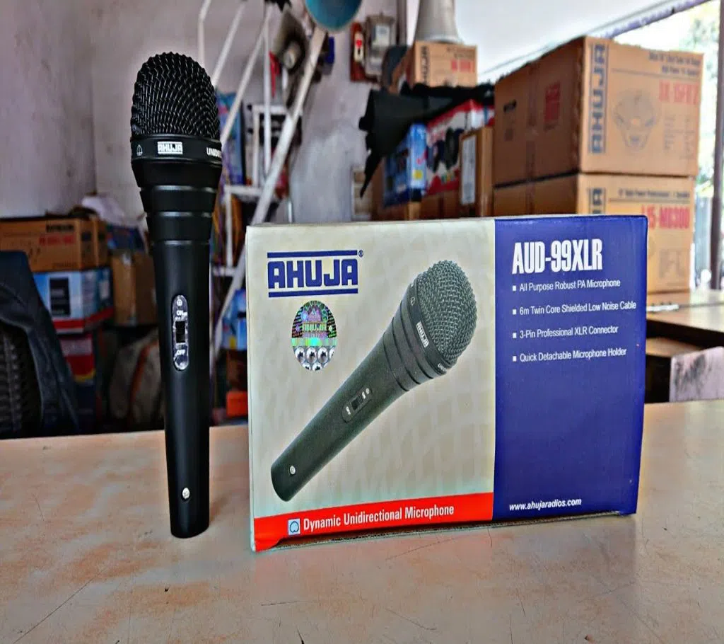 Ahuja Microphone AUD-99XLR Wired Microphone