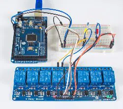 8-Channel Relay interface board For Arduino