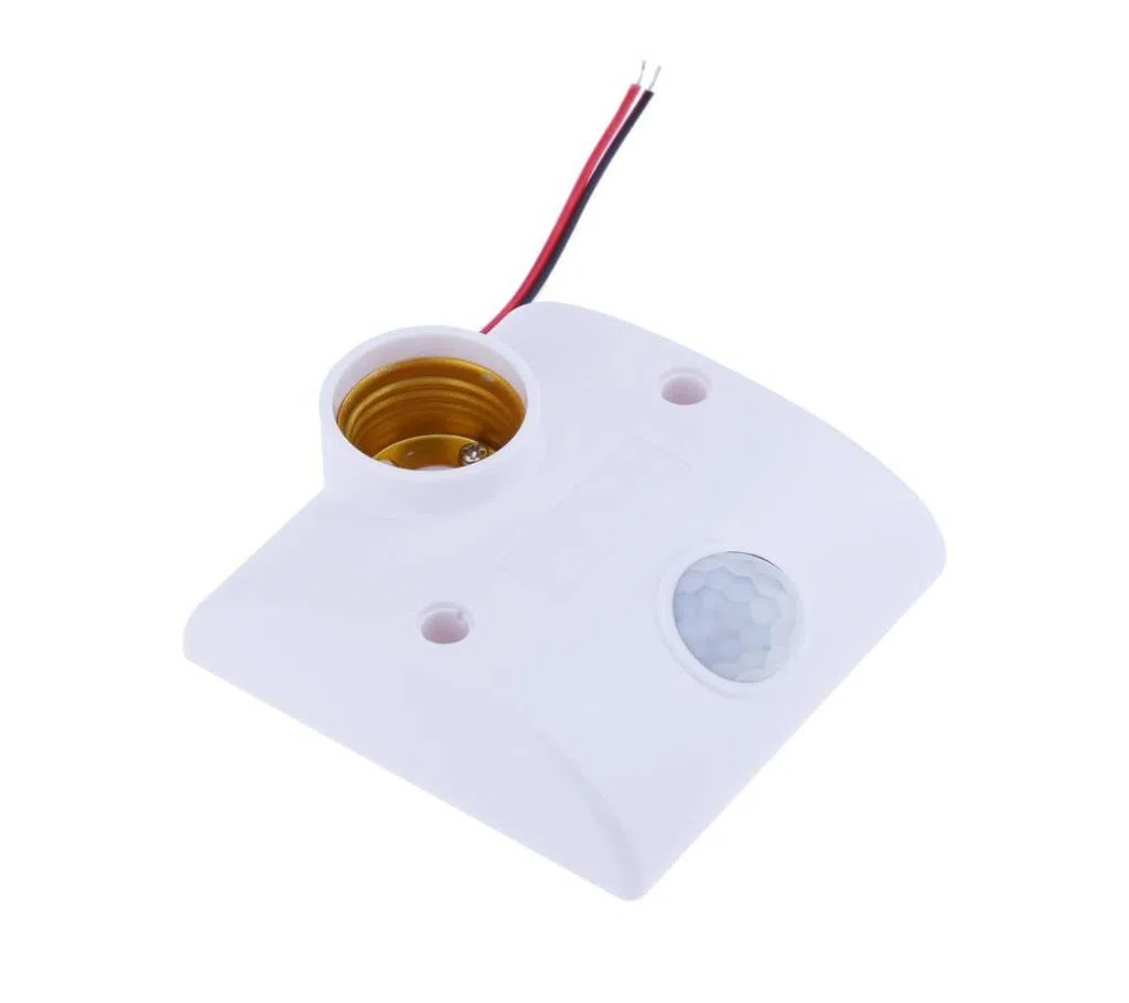 E27 Infrared Motion Sensor /  PIR Sensor Light Lamp Holder Switch for Corridor, Washroom