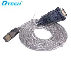 USB to SERIAL"D-TECH" Brand Adapter cable 1.2M/ 6 ft  Black