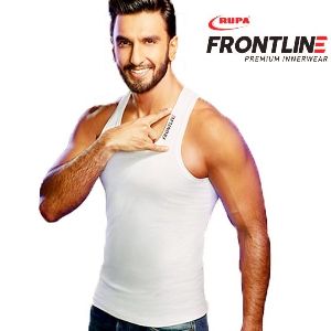 2 Pcs Rupa Frontline Premium Quality Cotton Comfortable Vest Undershirt for Men