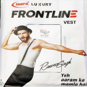 5 Pcs Rupa Luxury Frontline Cotton Comfortable Vest Undershirt for Men