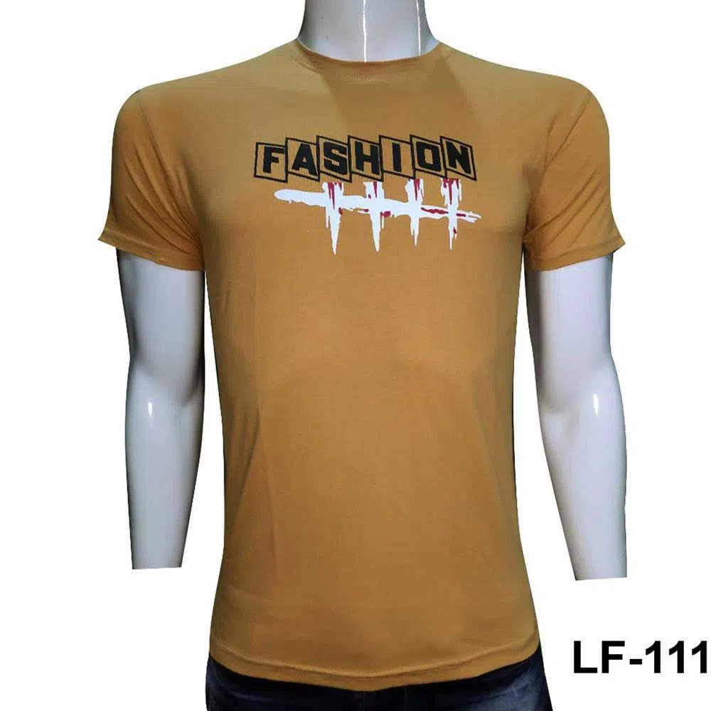 Stylish Lycra-Cotton T-Shirt For Men
