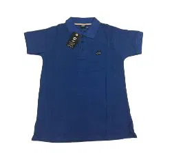 Jack & Jones Cotton Polo T-Shirt For Men BLUE