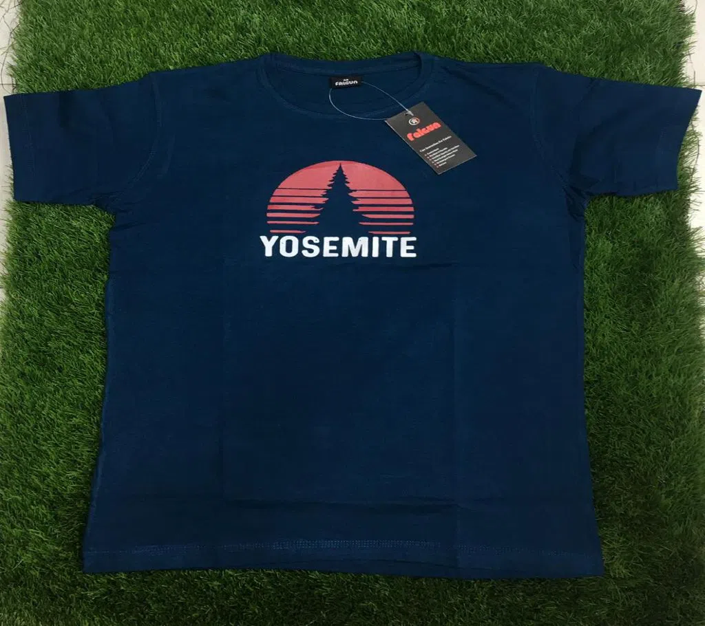 Yosemite Half Sleeve Cotton T Shirt for Men
