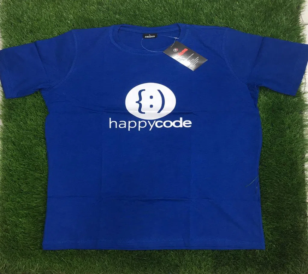 Happy code Half Sleeve Cotton T Shirt for Men
