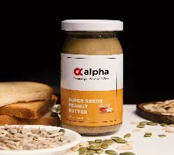 Alpha Super Seeds Peanut Butter 200 Gm BD
