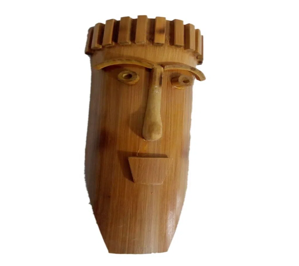 Bamboo Hand Crafted Mask Male