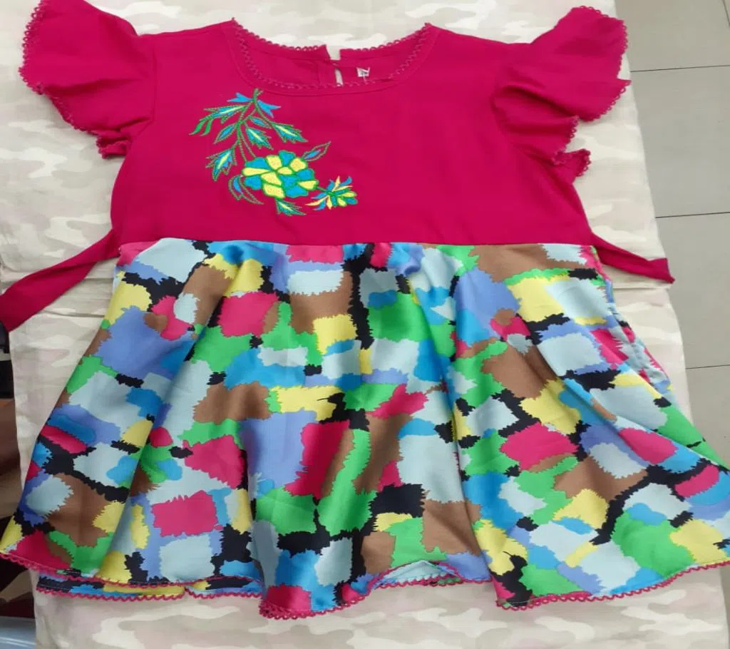 cotton frock for baby girl  