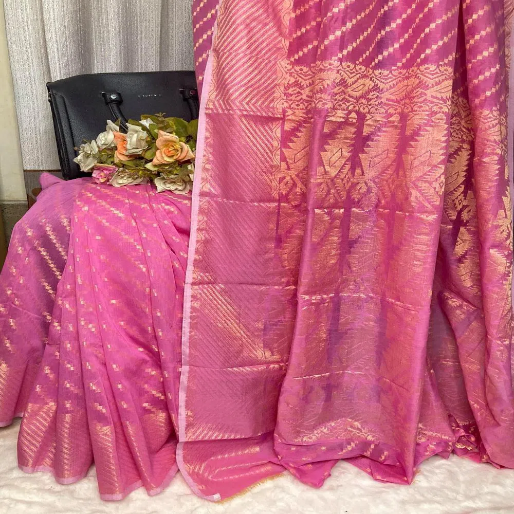 Half Silk Cutting Jamdani