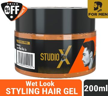 Studio X Wet Look Hair Gel 200ml