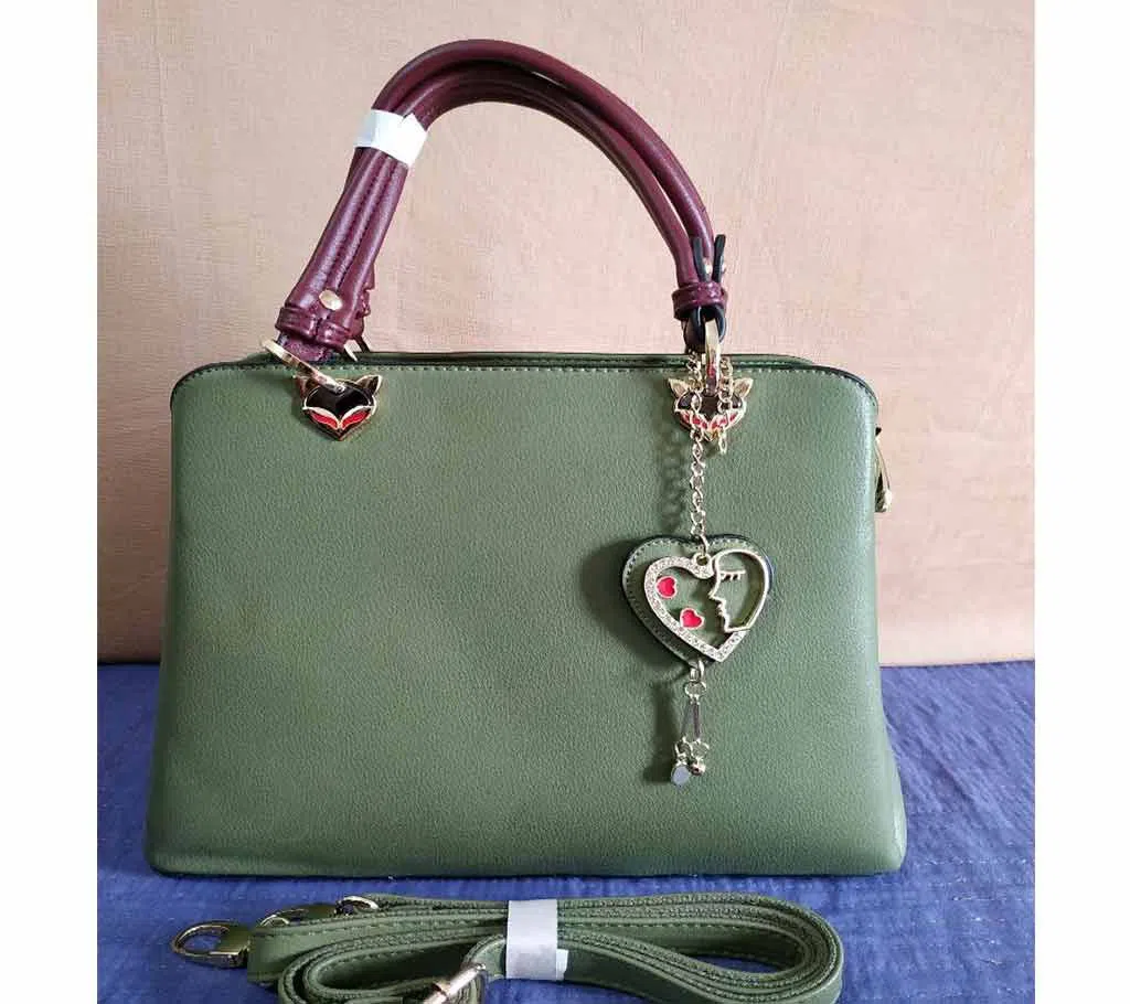 Ladies Formal Hand Bag for regular use (Green)