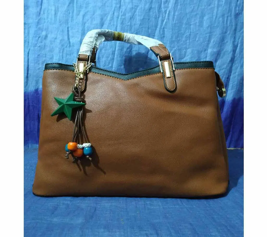Ladies Formal Hand Bag for regular use (Brown)