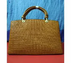 Imported Ladies Formal Hand Bag for regular use (Brown)