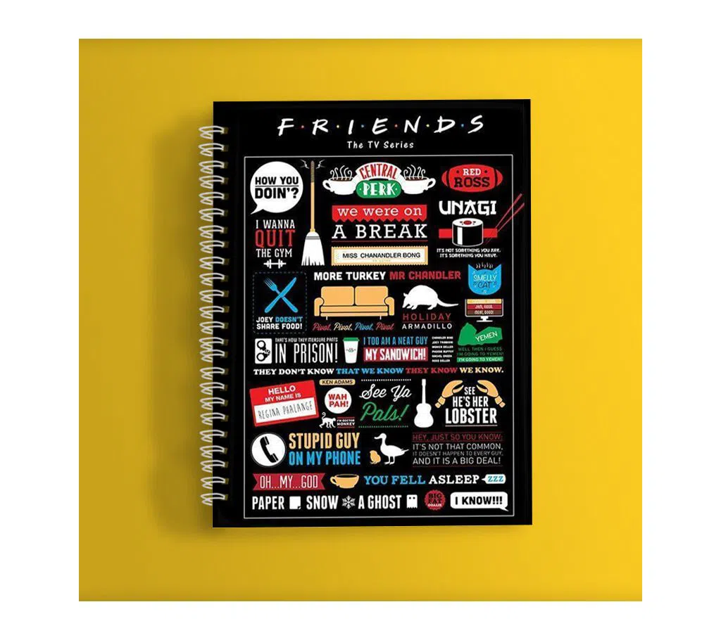 Friends - TV Series Notebook