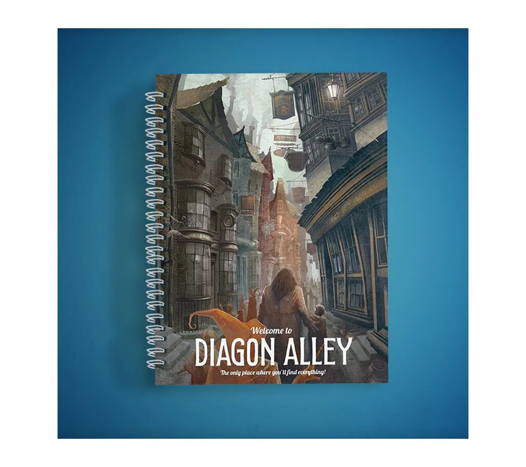 Diagon alley - Harry potter Notebook