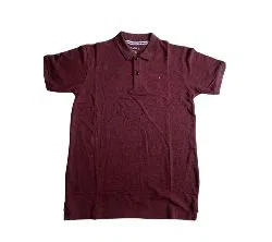 Half sleeve cotton Polo shirt for men maroon