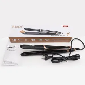 Kemei KM-2219 Ceramic Electric Hair Straightening Iron Infrared Hair Straightner