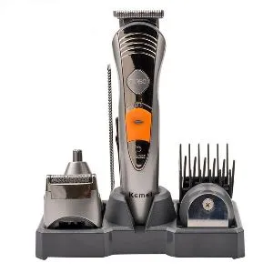 Kemei KM-580A 7-in-1 Beard trimmer & Hair clipper with nose trimmer for men