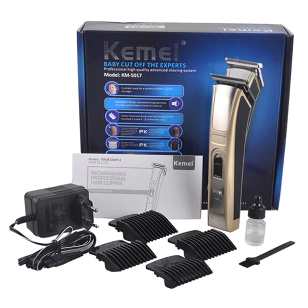 Kemei KM-5017 Professional Rechargeable Clippers and Trimmers