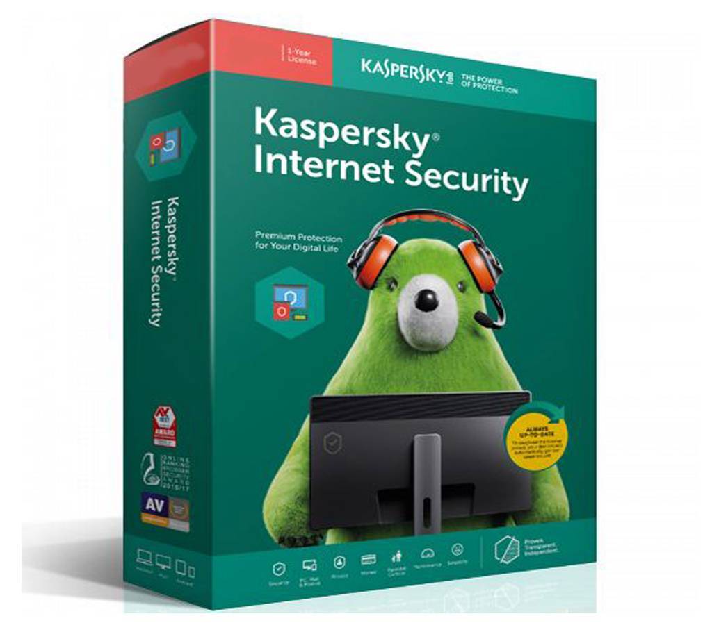 Kaspersky ইন্টারনেট সিকিউরিটি 2019 1 ইউজার বাংলাদেশ - 833431