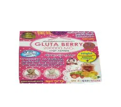 Gluta Berry Fairness Juice 200000mg (10 packs in a Box) thailand