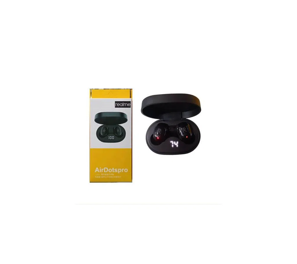 Realme Bluetooth air dots with LED display wireless ear buds