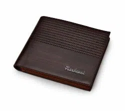 Mens PU leather Wallet for men-Coffee
