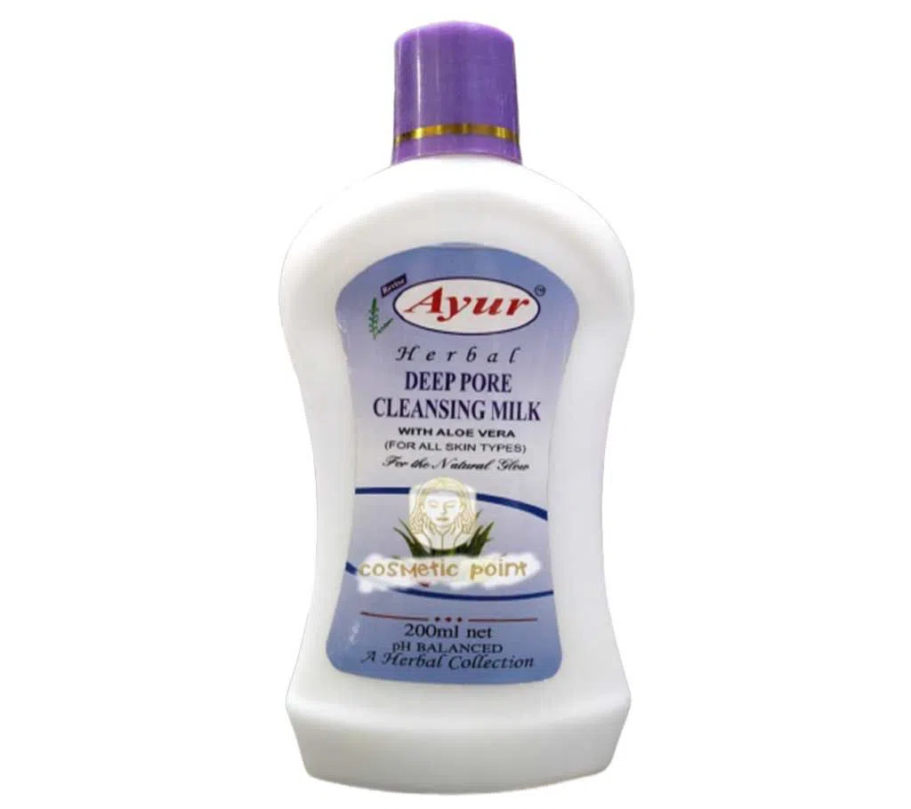 Ayur Herbal Deep Pore Cleansing Milk - 200ml-Bd 