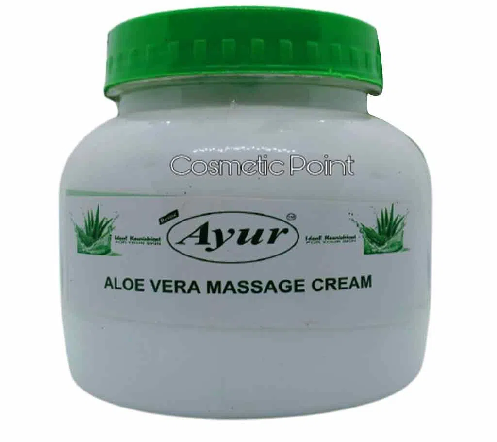 ayur Herbal Massage Cream With Aloe Vera- 250ml-BD 