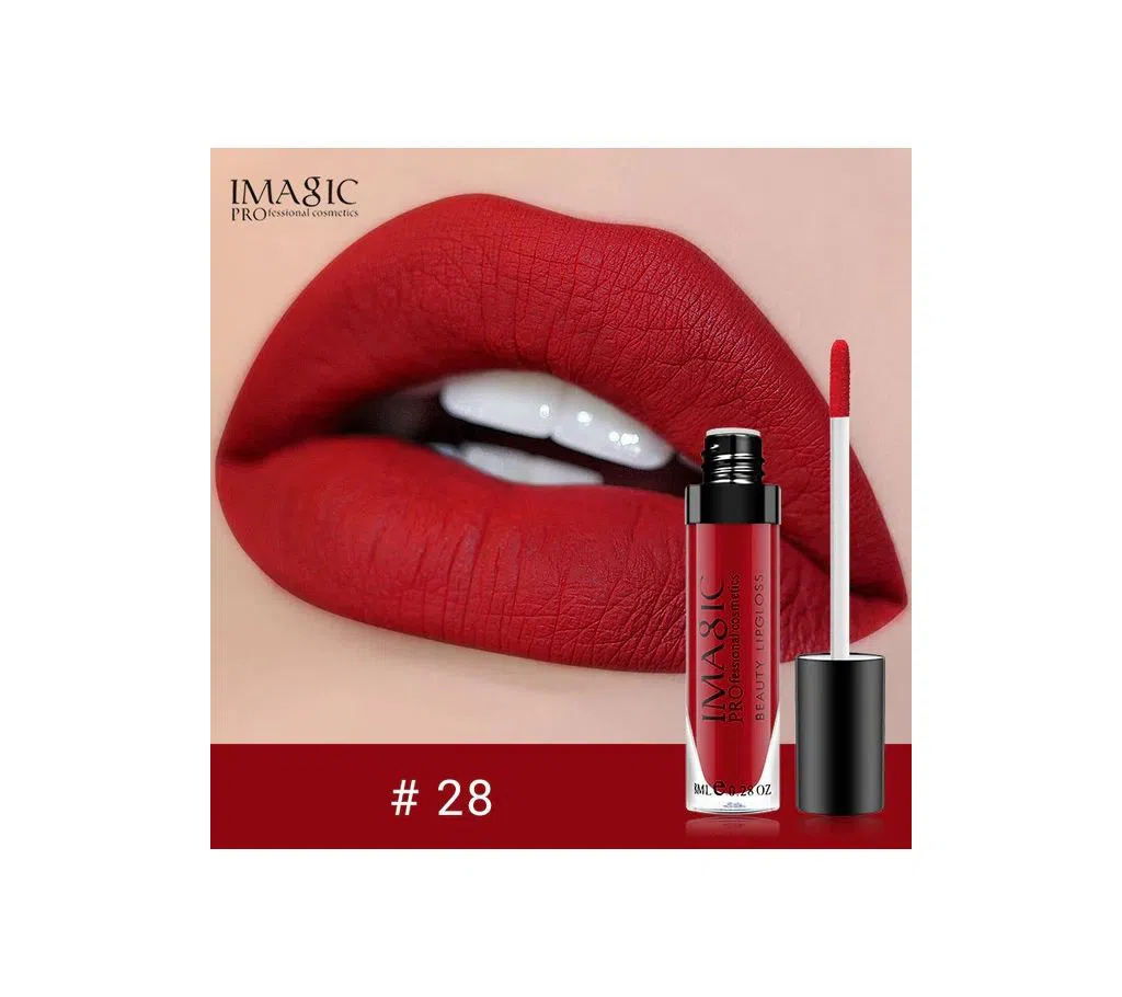 Imagic Liquid Lipstick - Shade 28.- 0.28oz China 