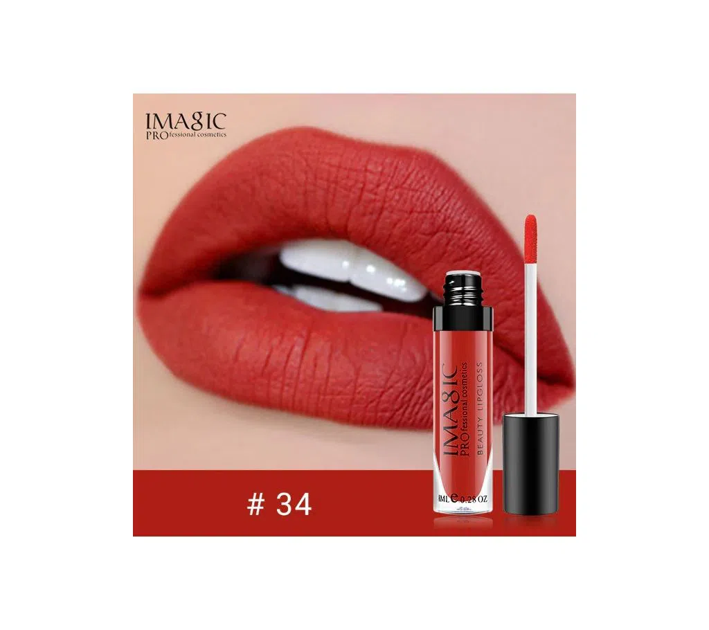 Imagic Liquid Lipstick - Shade 34.- 0.28oz China 