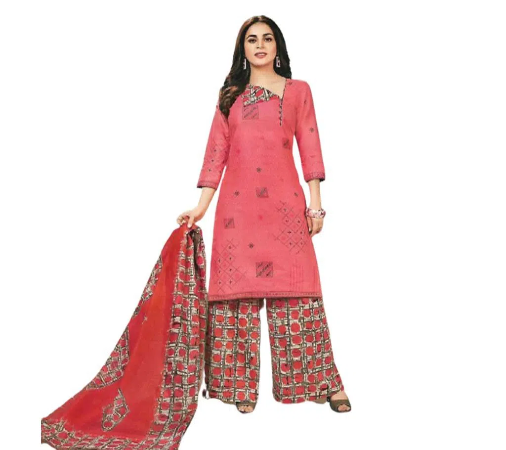 Unstitched Indian Cotton Dress