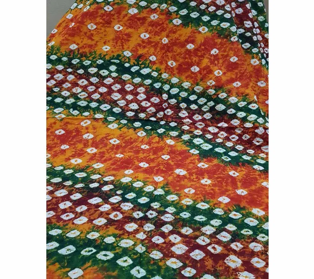 Unstitched Cotton Batik Print Three Piece 