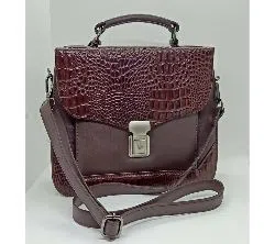 Leather ladies hand bag(LHB001)