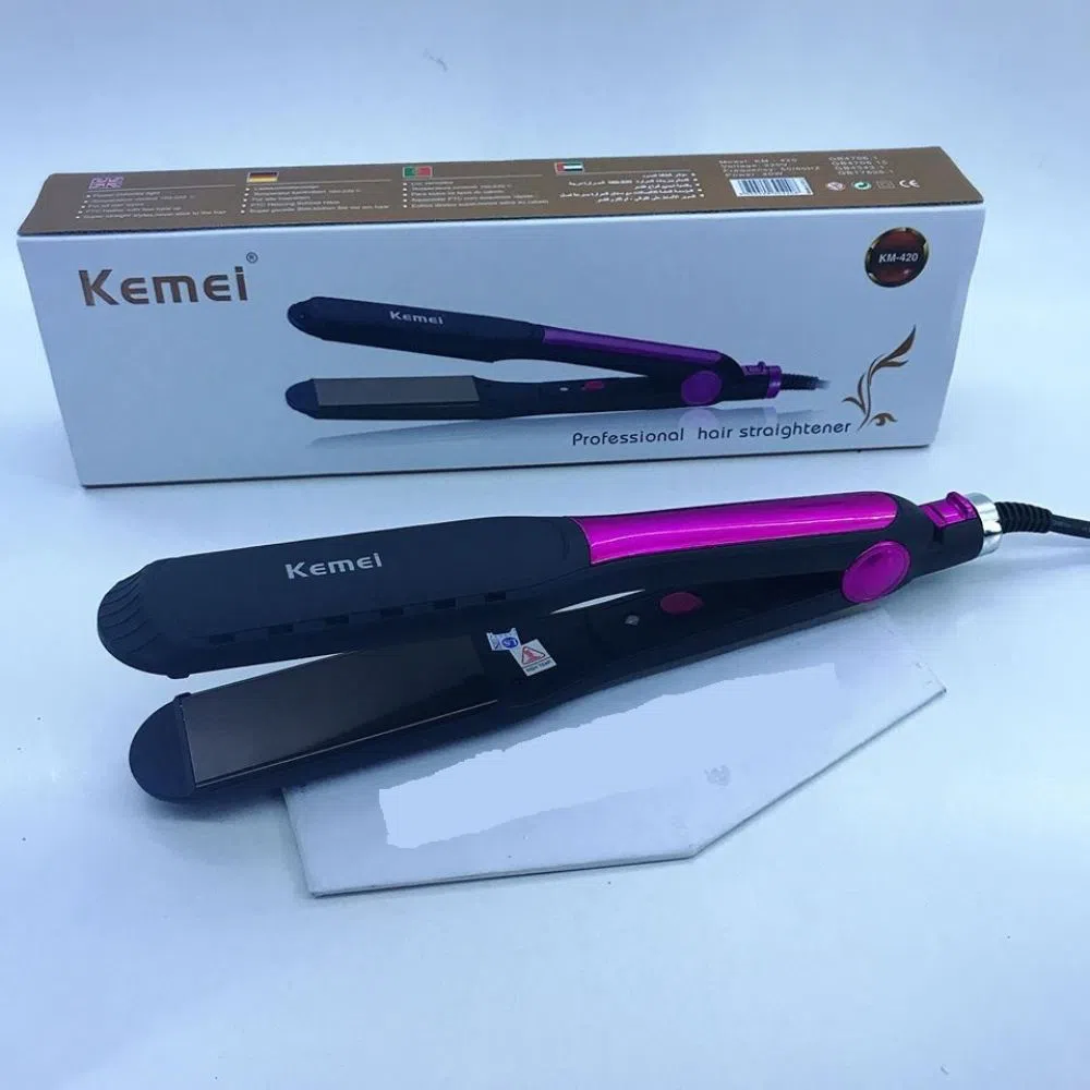 Kemei KM-420 Professional Hair Straightener 40W